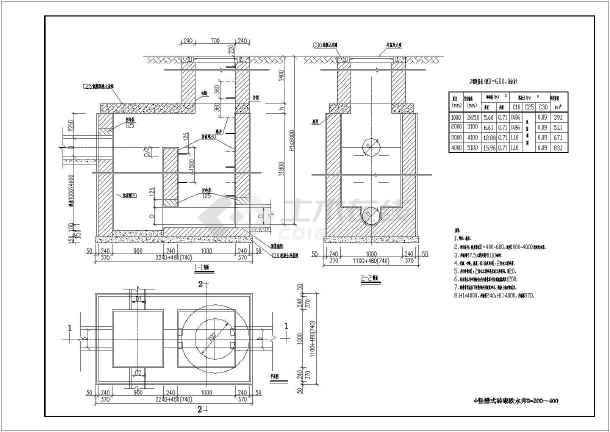 图纸 给排水图纸 大样,图块,图例 砂井,检查井,雨水口 各种规格砖砌
