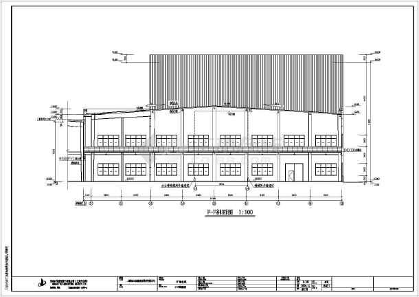 某地大跨度钢结构厂房建筑设计施工图