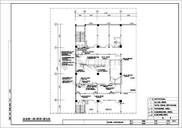 某学校厨房水电系统装修设计施工图