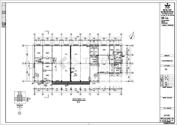 综合办公楼图纸内容包含:建筑设计说明,各层平面图,屋顶平面图,各立面