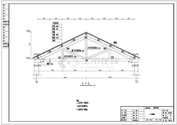 建筑构造用料做法表,建筑平面图,立面图,剖面图,结构设计总说明,基础图片