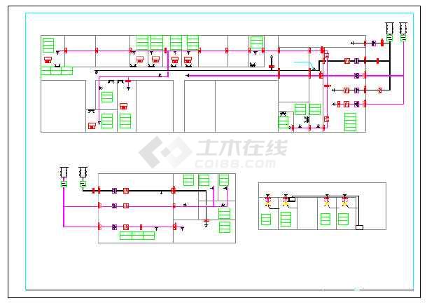 【湖南】大型现代地铁站空调通风及防排烟系统设计施工图(大院设计)