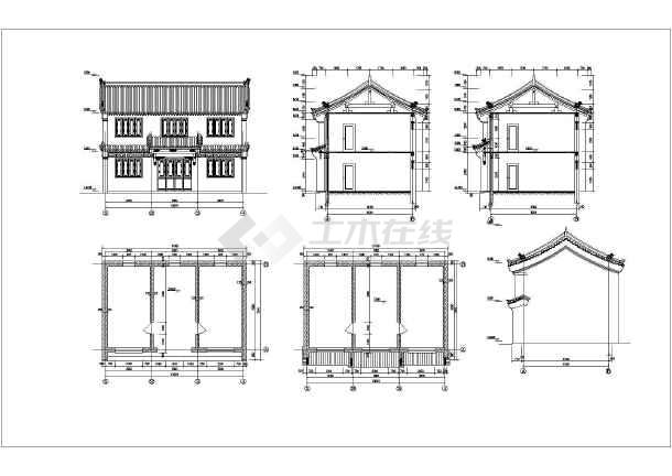 某园林建筑古建改造工程施工方案图纸