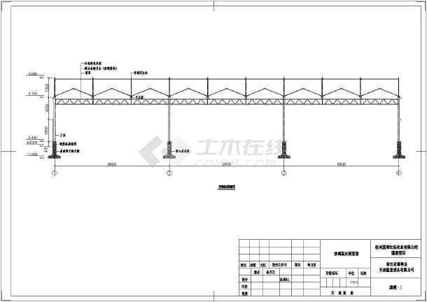 杭州某两套玻璃及薄膜温室大棚建筑设计方案图