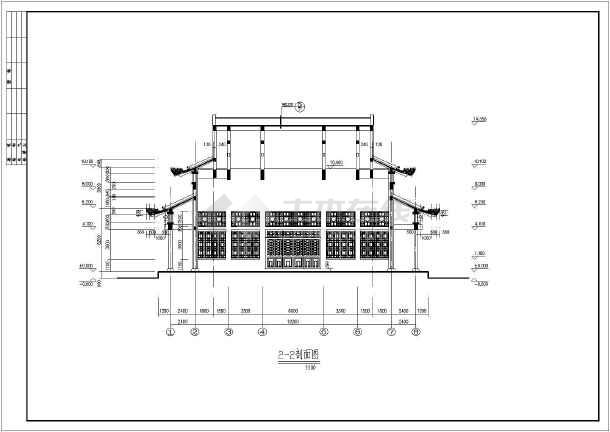 古建歇山重檐式金殿建筑全套施工图