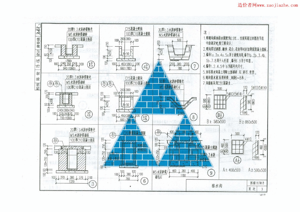 西南11j812室外附属工程图集