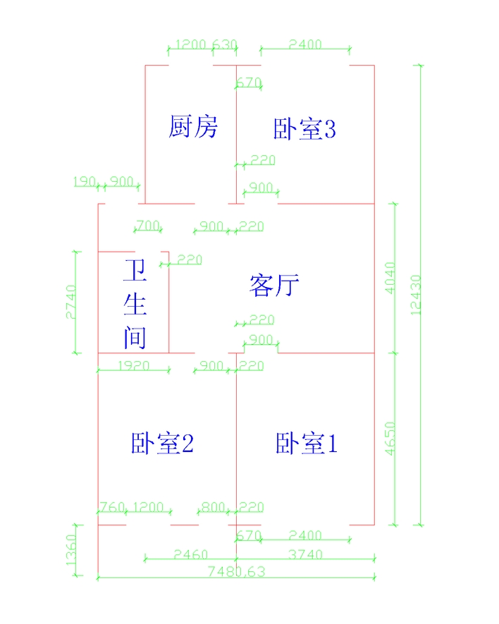 户型图绘制教程(新手适用) - 土木在线