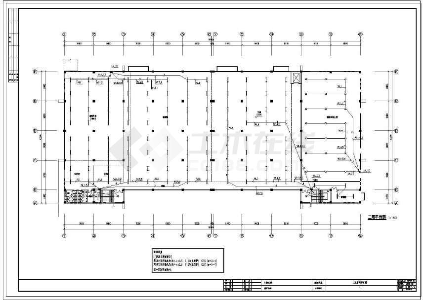 某厂房车间电气设计案例图纸(9张)