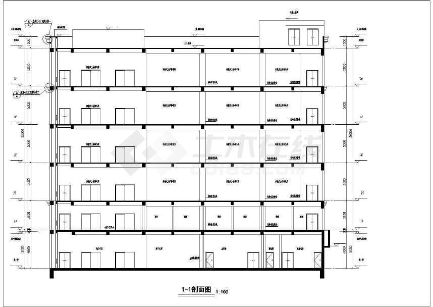 【新疆】立体停车库建筑设计施工图