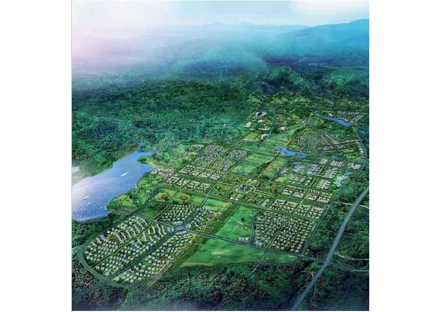 【北京】青龙湖郊野休闲社区概念性规划设计