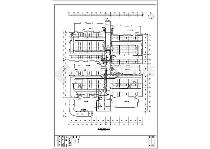 【河北】某住宅小区地下车库全专业设计施工图
