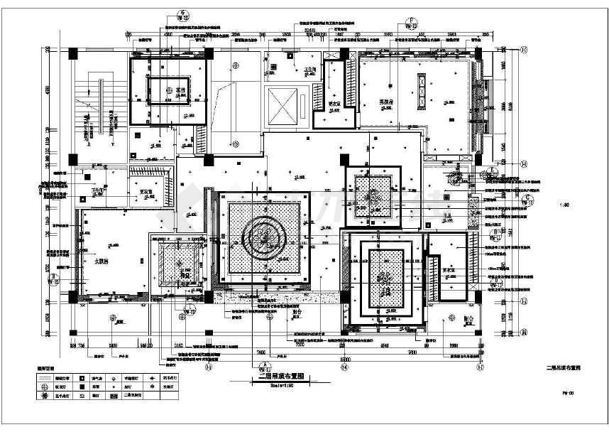 【福建】欧式风格别墅室内装修设计施工图