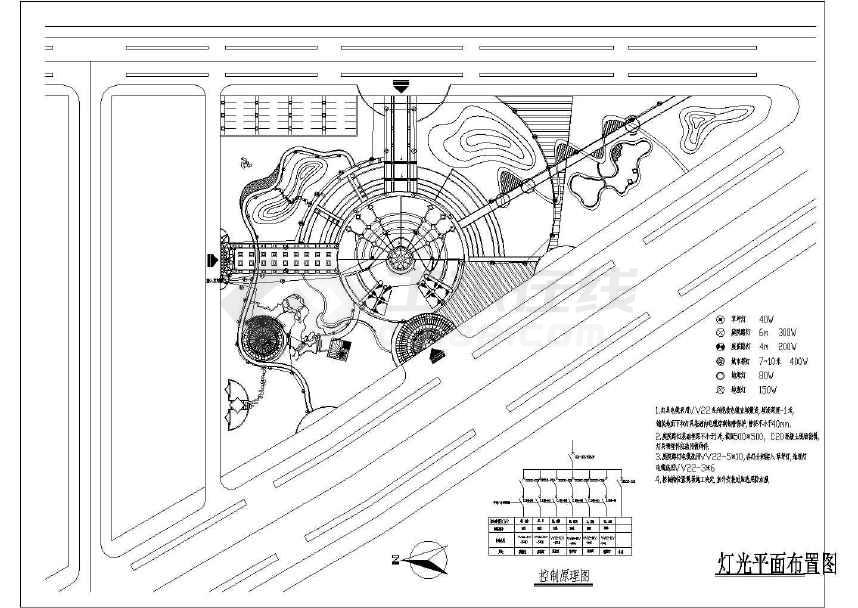 2015年景观照明系统设计施工图大合集