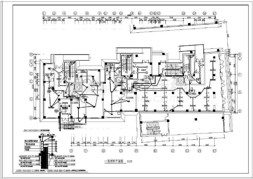 某高层住宅楼电气设计施工图(含说明)