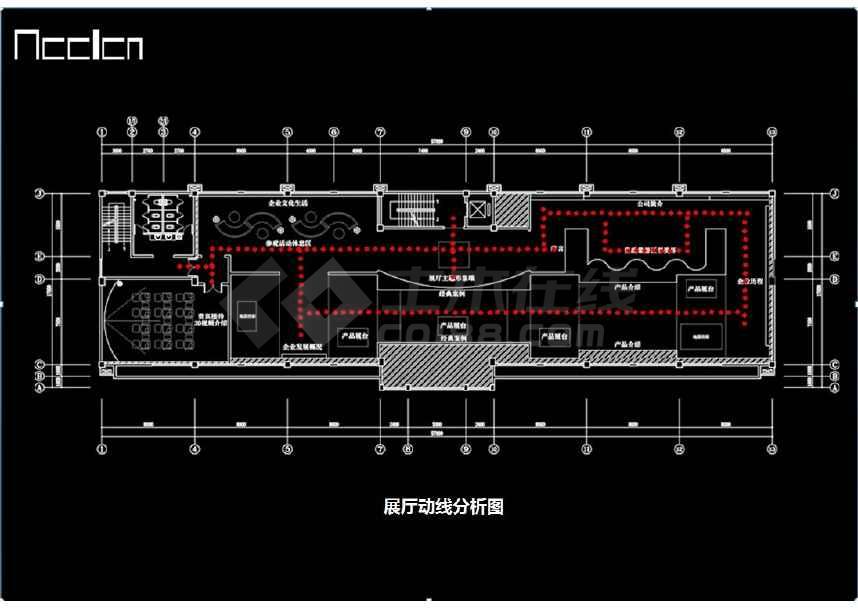 【徐州】平东方雨虹展厅室内设计方案JPG下载