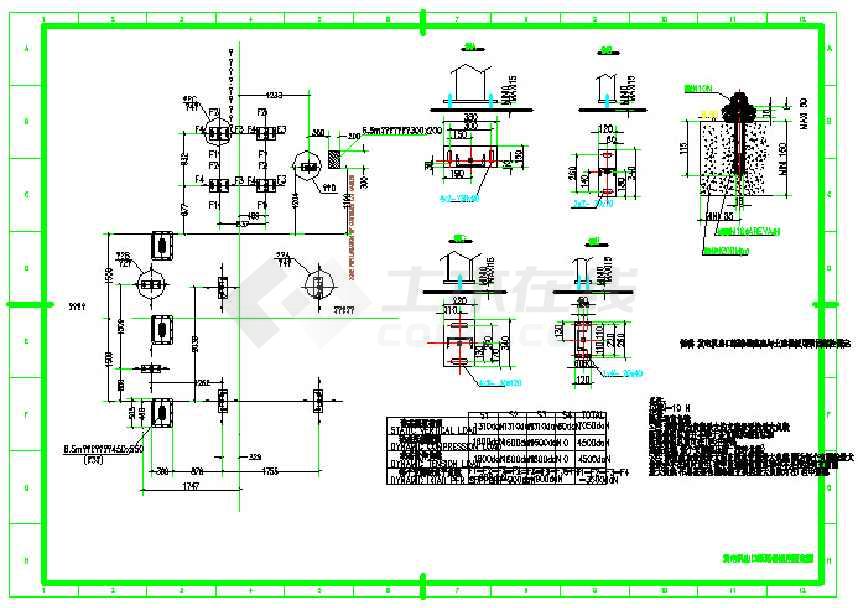 某地主变压器安装详细设计施工图(全集)