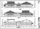 某三层混凝土框架结构商贸楼建筑图纸图片1