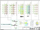 框架结构与钢结构组合厂房出货区结构设计cad施工图图片1
