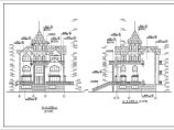 最新的典型欧式私人别墅施工图纸（标注详细）图片1
