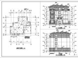 某4层框架结构自建别墅多专业设计施工图图片1