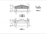 某钢结构雨棚厂房建筑结构图纸图片1