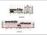 比较详细的收费站及养护工区主楼建筑CAD图图片1