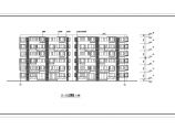 【无锡】某小区多层住宅建筑施工图cad（一梯两户）图片1