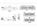 围墙栏杆设计施工图CAD详图（标注齐全）图片1