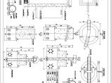 简单实用的某电站支、镇墩和减压井设计图CAD图图片1