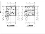 常见小高层综合楼带地下层框剪结构施工cad设计方案图图片1