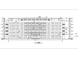 5600平米五层教学楼带大阶梯教室建筑结构施工cad方案图图片1