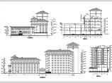 酒店全套（梁筏）建筑设计图纸图片1