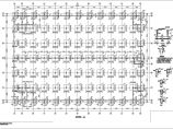 苏州三层厂房带雨棚大跨度钢管桁架框架结构施工cad平面方案图(柱距7.5m)图片1