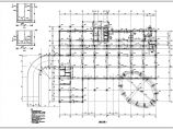 浙江45米高12层办公大楼框架剪力墙结构施工cad设计方案图纸图片1