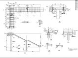 钢结构行人天桥图详细结构设计图纸cad图片1