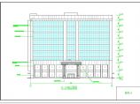 九层四星级酒店建筑设计cad施工图纸（标注齐全）图片1