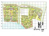 某区域景观园林规划设计cad图（标注详细）图片1