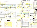 灌区泄水闸设计及进水闸初步设计cad图（标注齐全）图片1