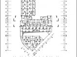 十三层框剪结构住宅楼结构CAD施工图图片1