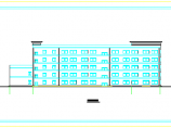 4200平米五层中学教学楼建筑、结构设计全套图（框架结构）毕业设计（计算书、建筑、结构图）图片1
