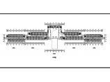 最新整理一字型大型酒店建筑设计图纸（全套、标注详细）图片1