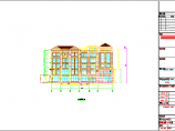 典型的办公楼石材幕墙装修设计CAD详图图片1
