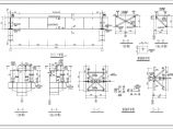 某门式刚架结构带吊车单层厂房CAD建筑设计图纸（含设计说明）图片1