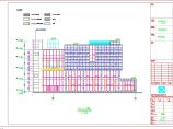 164.5米37层贸易中心幕墙建筑结构设计cad施工图（非常详细）图片1