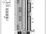某31层住宅楼高层建筑cad施工图（含建筑效果图）图片1
