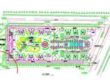 北京高层住宅小区景观绿化设计cad总规划平面图图片1