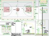 篮球场地及排水沟cad设计施工详图图片1
