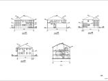 某两层钢框架别墅建筑结构图纸（含设计说明）图片1