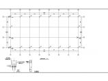 18m跨度轻型门式刚架结构库房钢结构施工图CAD图纸图片1