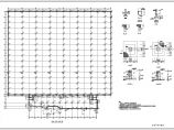 单层多跨钢结构车间厂房施工设计cad布置方案图纸图片1